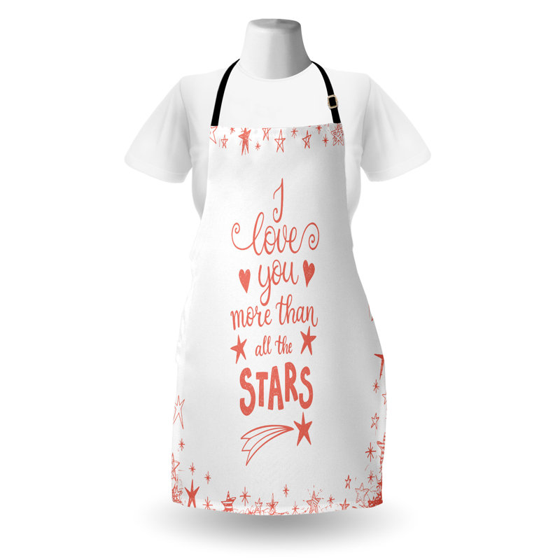 No Pattern Bib Apron