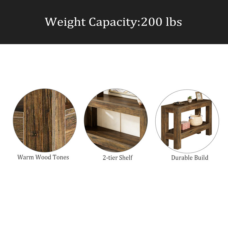 2-Tier Couch Table,Entryway Table,Console Table