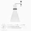 Applique murale 1 lumière Starlight par Modway-735267381