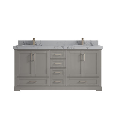 Ensemble de meuble-lavabo double 72 po Esin