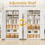 Armoire de cuisine avec huche de 64 po avec porte et tablettes Mak Peace