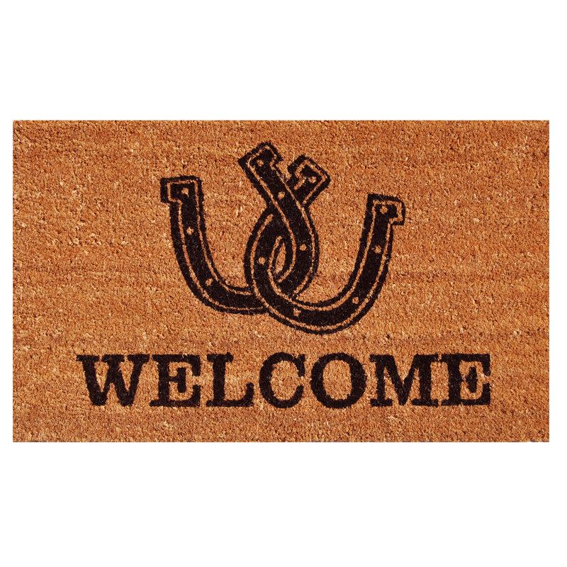Armona Non-Slip Outdoor Doormat, 17" W x 29" L