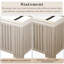 Structure de lit plateforme en bois avec tête de lit, aucun sommier requis, assemblage facile et fabrication durable-392963687-392963684