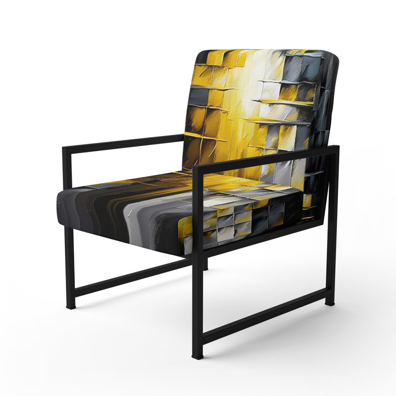 Chaise rembourrée Daidone, Noir, noir, noir, noir