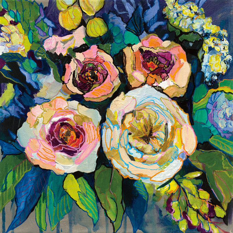 Pivoine, H 30 po x l 30 po