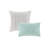 8 Piece Comforter Set Seafoam/Grey Queen