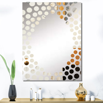 Miroir mural Sunset Collage VI - Abstract Collages MIR131724
