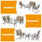 4 - Person Patio Conversation Set