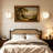 9.84in Round Modern Dimmable Led Alabaster Wall Sconce With Remote Control, Brass Accent-1689885744-1692753860