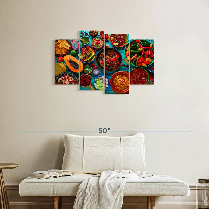 Mélange d'aliments mexicains Yarlin, H 22 po x l 36 po