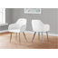 Chaise de salle à manger, ensemble de 2, côté, rembourré, cuisine, salle à manger, look, métal, contemporain, moderne-283199248-283199251