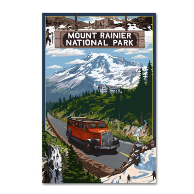 Kadey 'Travel Poster 39' Vintage Advertisement on Canvas