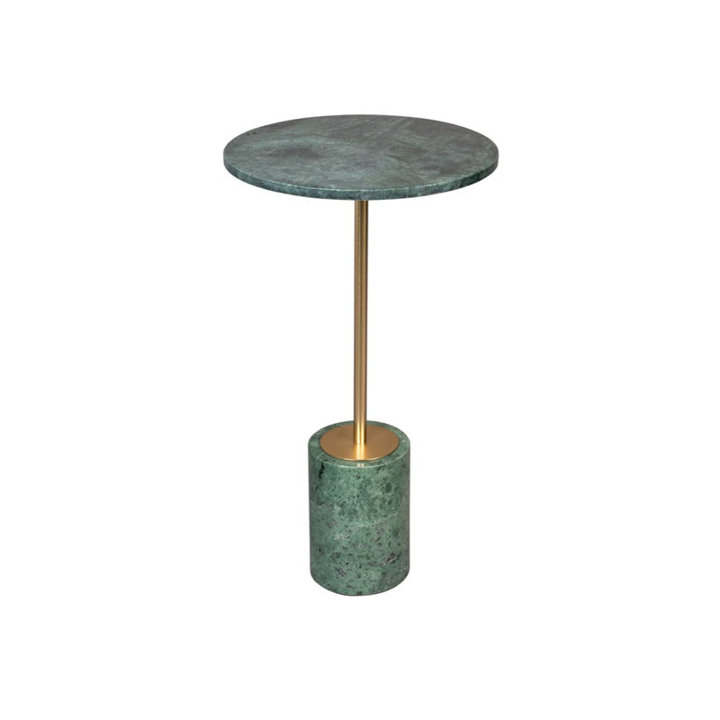 Table de bout Gunnar, Vert/doré