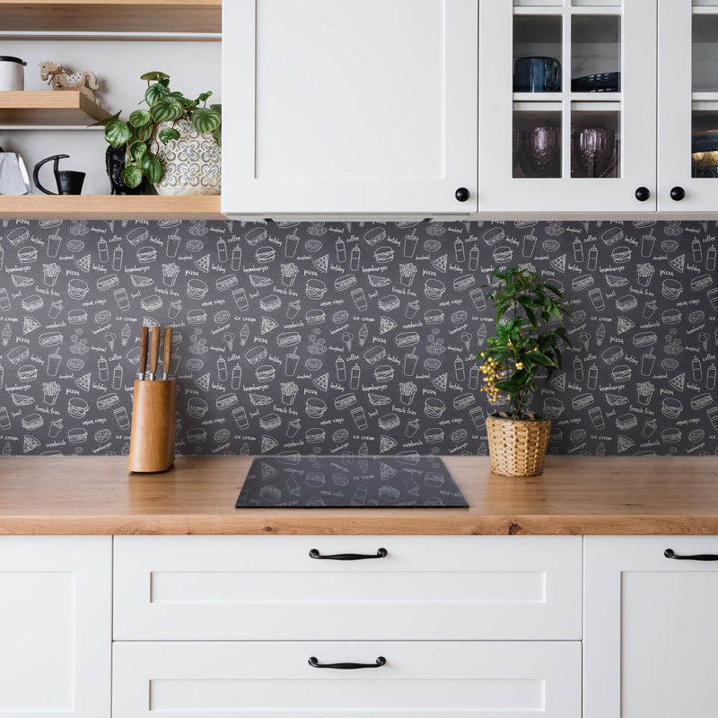 Haman 50cm x 100cm PVC Singular Tile in Black