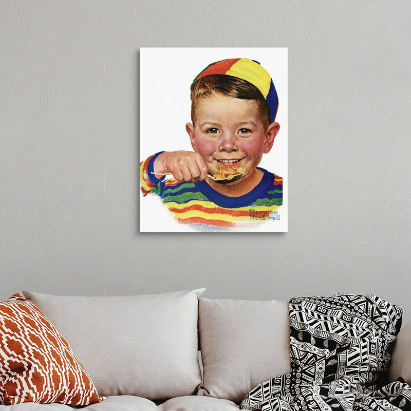 Bonnet, art mural sur toile, Toile tendue, H 30 po x l 24 po x P 1,25 po