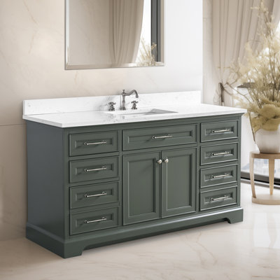 Aanayah 60" Single Bathroom Vanity Set