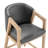 Daina Faux Leather Counter Stool With Exposed Wood-112576561