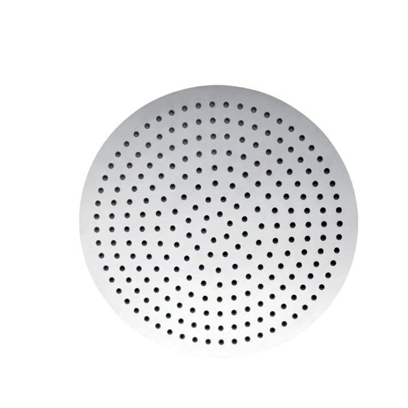 Pomme de douche à pluie fixe 2,5 GPM GPM, Nickel brossé