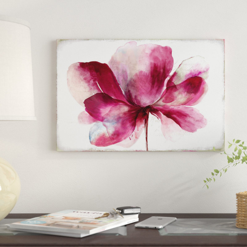 «Lilya I», estampe numérique sur toile tendue, H 8 po x l 12 po x P 0,75 po, Pas de tapis, Toile tendue
