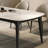 Luxury Marble Ash Wood Rectangular Dining Tables-102782909