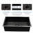 19"X10"X33" Gunmetal Black Sink, Stainless Steel, Water- Surface 33"X19"X10" Undermount 16G Stainless, Oil- Coating