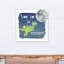 Reproduction d’art sur toile lune Hynde-422716031