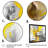 Mustard Yellow And Vivid Gray I - Abstract Wall Decor-1224735009-1255214895-1255214892