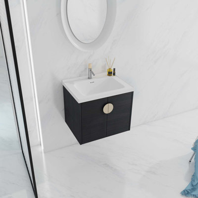 Meuble-lavabo de salle de bain avec lavabo