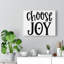 Choose Joy - Wrapped Canvas Print-831565265