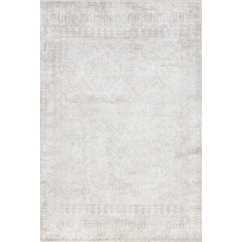 Khaleesi SpinClean Medallion Machine Washable Area Rug, Rectangle 8' x 10'