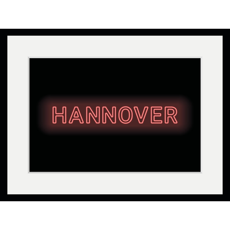 Hanover - Single Picture Frame Print