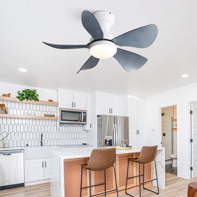 Petit ventilateur de plafond encastré 29 pales encastré 29 pales avec lumière à DEL à intensité variable