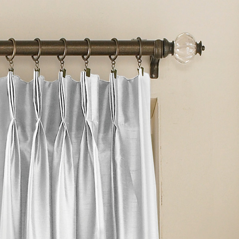 Panneau de rideau simple Curtainworks, Blanc, l 30 po x L 84 po