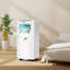 Modes de refroidissement, déshumidificateur et ventilateur d'air climatiseur portatif 10 000 BTU Costway