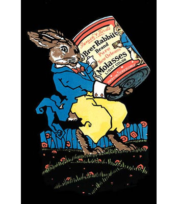 « brer lapin brands », affiche rétro