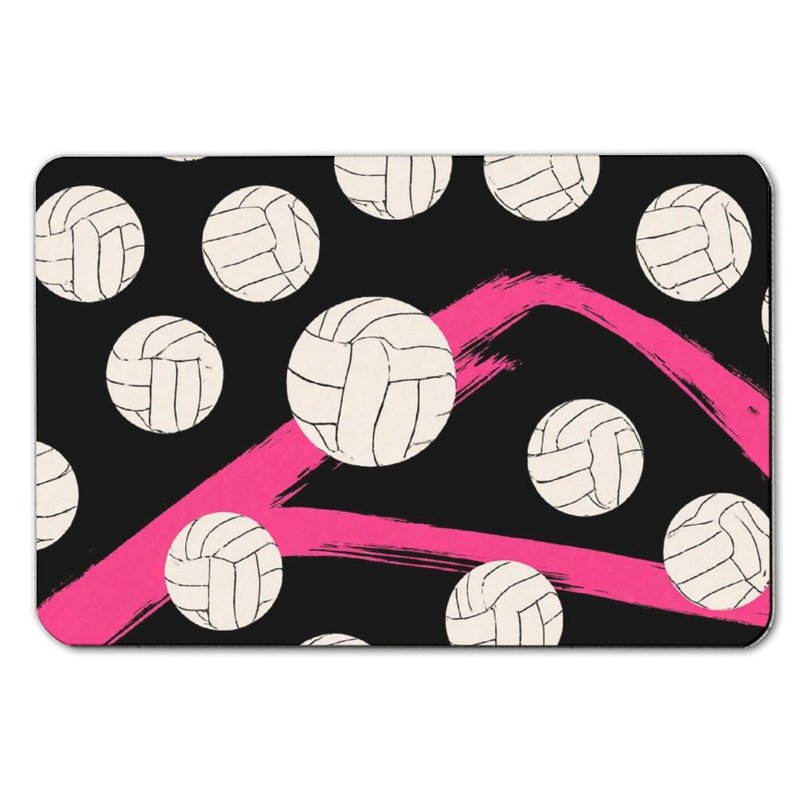 Tapis de bain Playful Volleyball & Pink, l 36 x L 24