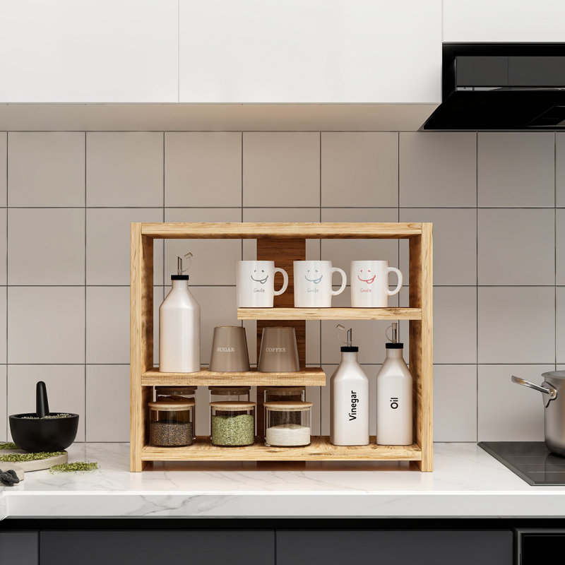 Locelso Floating Shelf, Natural
