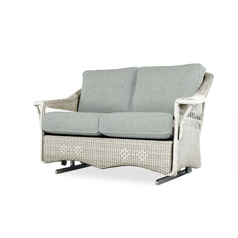 Nantucket Outdoor 2 - Seat Loveseat, Burson Domino, Linen