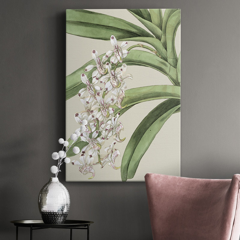 «Orchid Blooms I», impression sur toile tendue, H 18 po x l 12 po x P 1 po