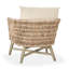 Carlson Outdoor Lounge Chair Natural/Sand
