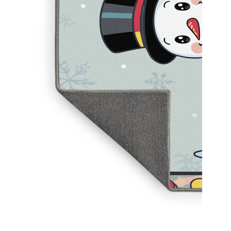 Tapis vacances de Noël The Holiday Aisle®, Rectangulaire 8 pi x 12 pi