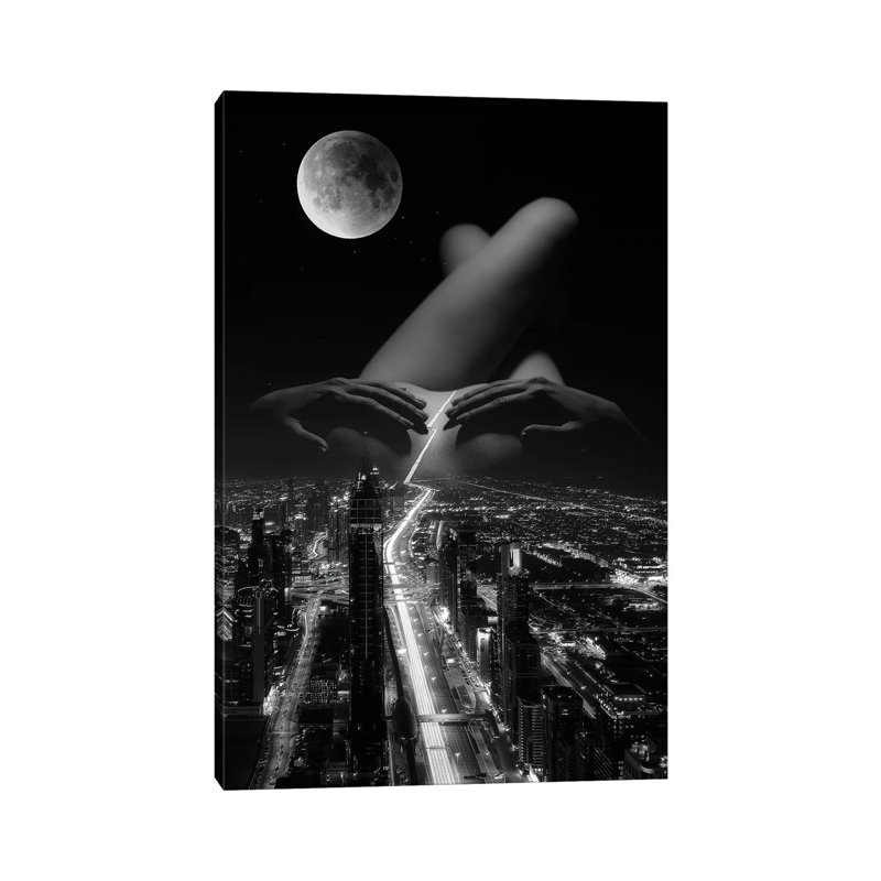 Strip Down by Kiki C Landon - Wrapped Canvas Print, 20.32 cm H x 30.48 cm W