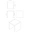 Freelar Glass Top Nesting Tables