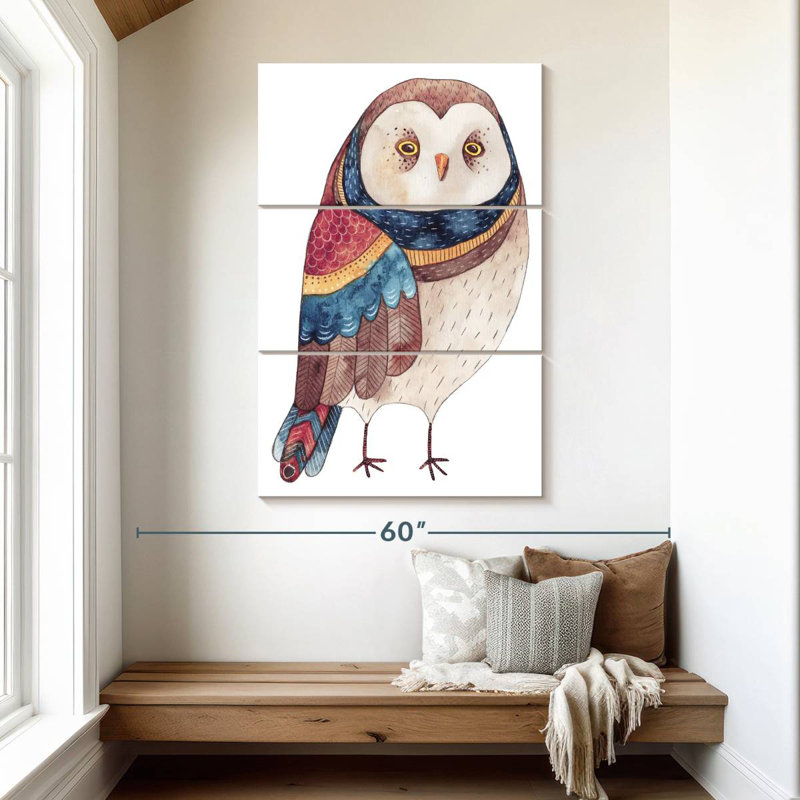 Brampt Odd Owl, 50" H x 32" W