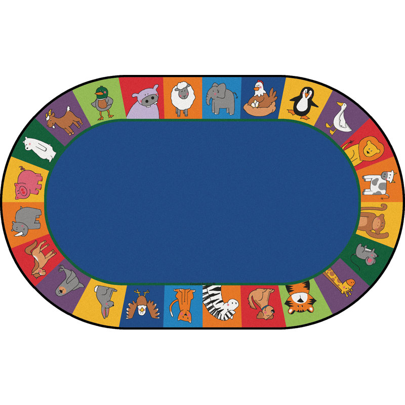 Tapis pour tous les animaux, Ovale 7 pi 6 po x 12 pi