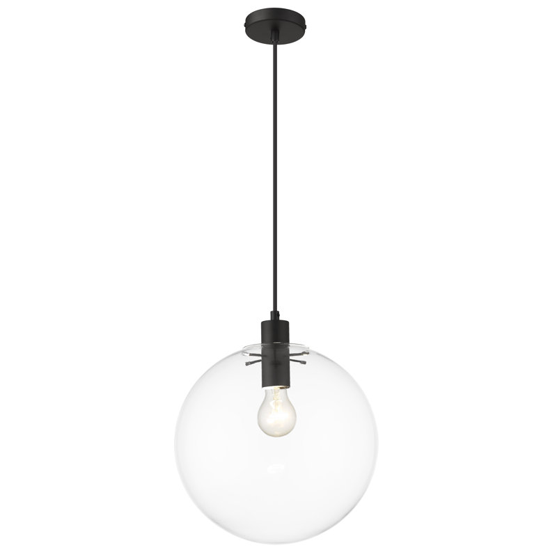 Neston 1 - Light Single Pendant, Gold, 155cm H x 30cm W x 30 cm D