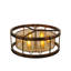 6 - Light Semi Flush Mount
