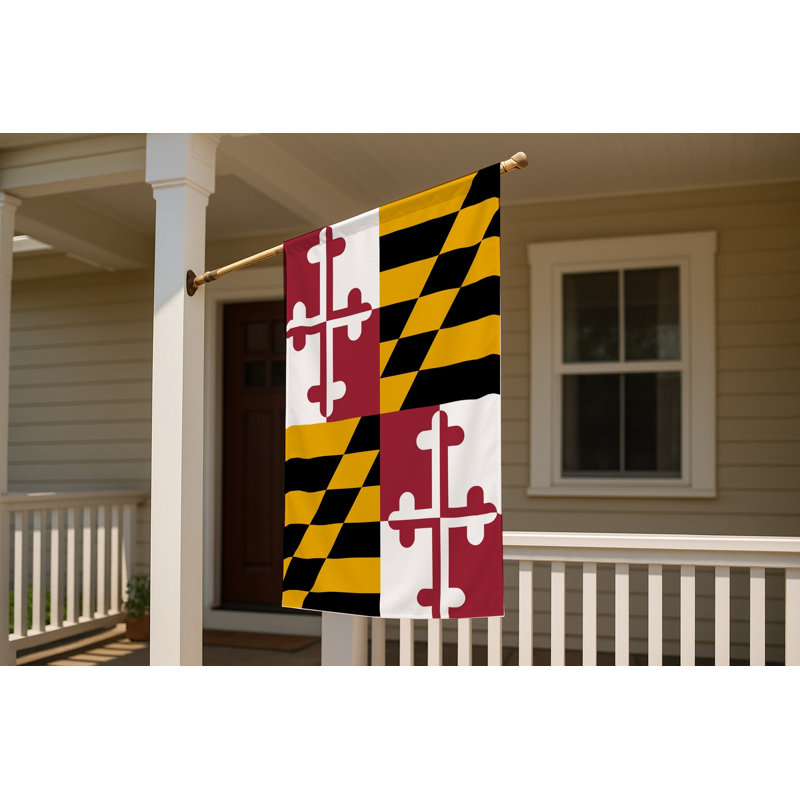 Drapeau de l'État du Maryland — Drapeau extérieur