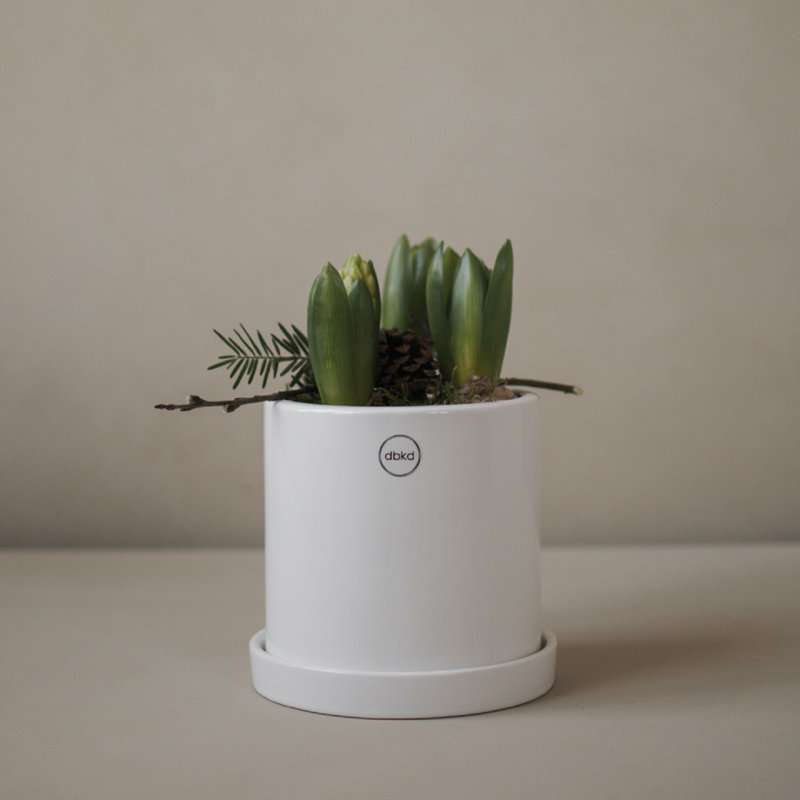 Vase de table en céramique Englund, Blanc