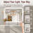Soft Rounded Frameless Backlit LED Bathroom Vanity Mirror, Dimmable, Anti-Fog, 3 Color Temperatures, Tempered Glass, UL/ETL Certified-629434346